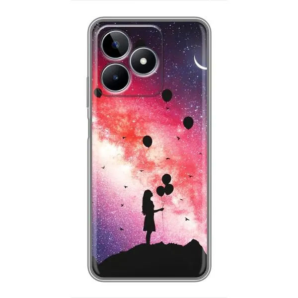 Чехол с принтом «С шариками» для Realme C53