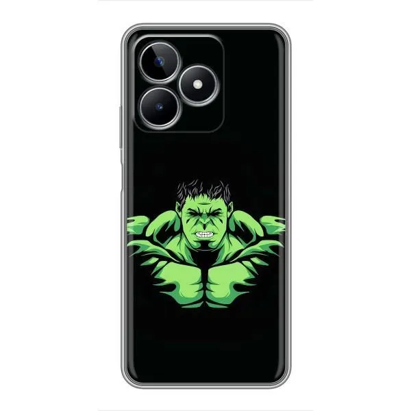 Чехол с принтом «Зелёный Халк» для Realme C53 Чехол с принтом «Зелёный Халк» для Realme C53