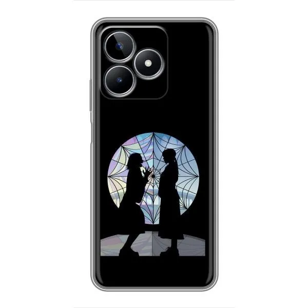 Чохол з принтом «кімната Венздей» для Realme C53