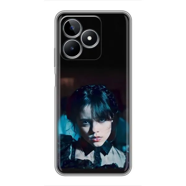 Чохол з принтом «погляд Венздей» для Realme C53