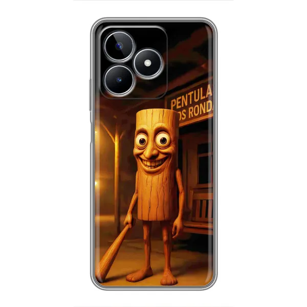 Чехол с принтом «Тунг тунг сахур» для Realme C53 Чехол с принтом «Тунг тунг сахур» для Realme C53