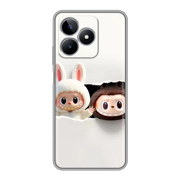 Чехол с принтом «Лабубу» для Realme C53