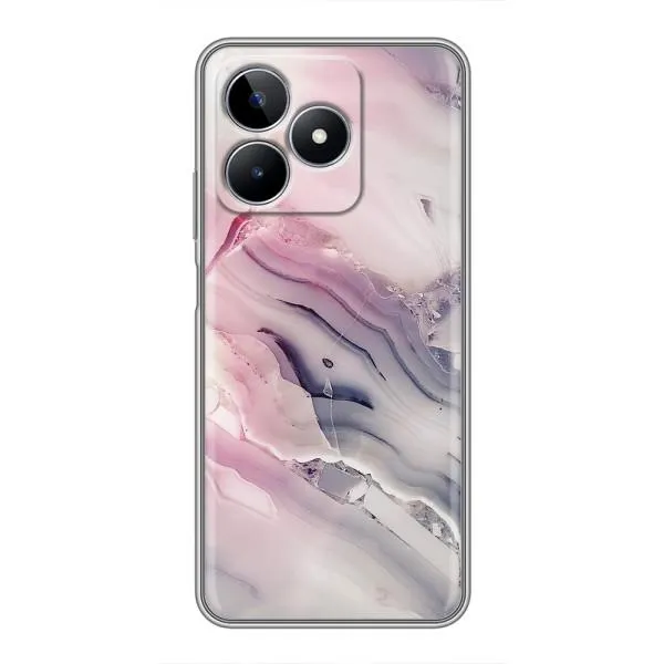 Чехол с принтом «Пурпурный Мрамор» для Realme C53 Чехол с принтом «Пурпурный Мрамор» для Realme C53