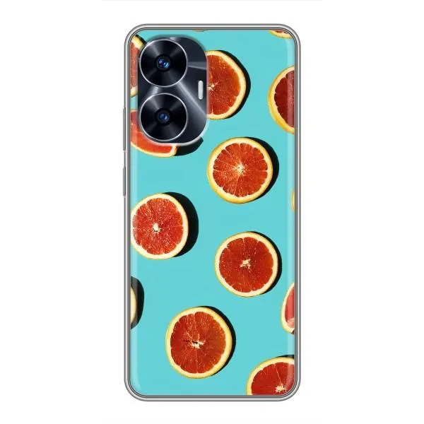 Чехол с принтом «Грейпфрут» для Realme C55