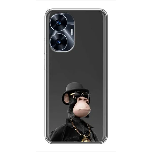 Чехол с принтом «Обезьяна NFT» для Realme C55