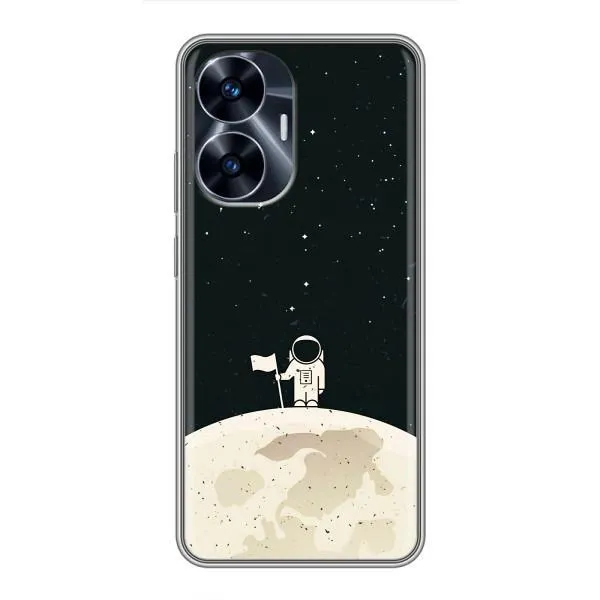 Чехол с принтом «На луне» для Realme C55
