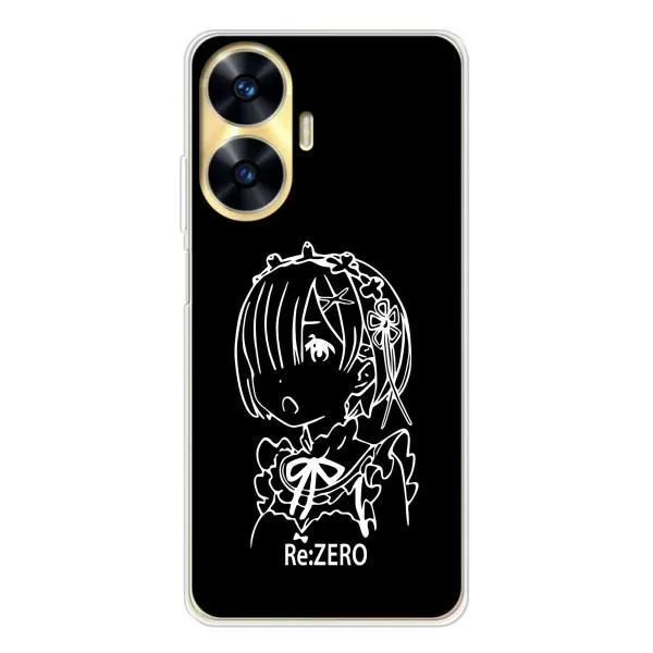 Чехол с принтом «Re: Zero» для Realme C56 Чехол с принтом «Re: Zero» для Realme C56