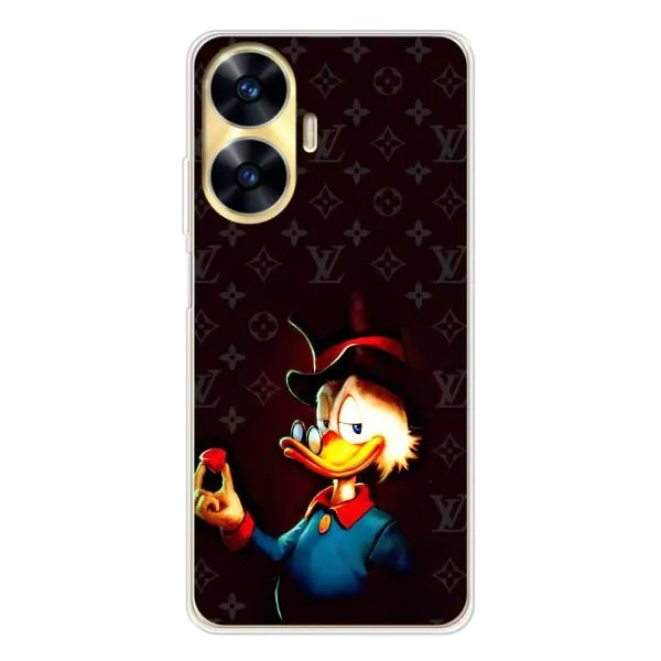 Чехол с принтом «Скрудж с бриллиантом» для Realme C56