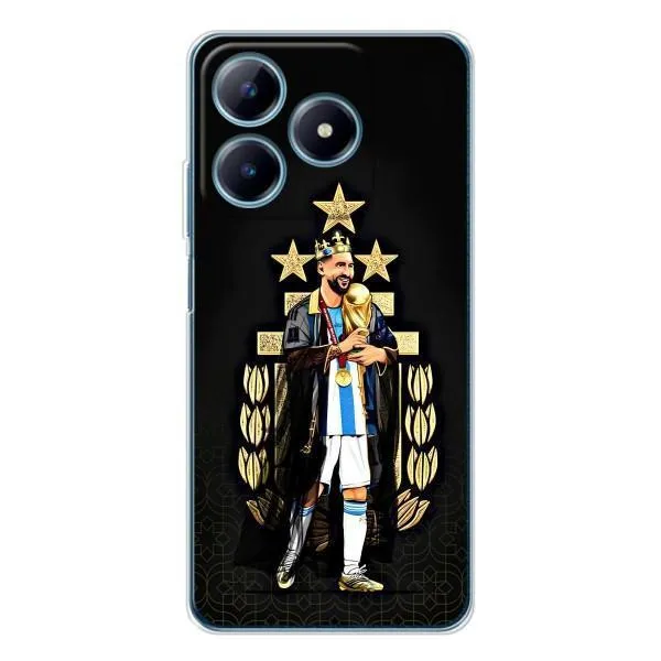 Чехол с принтом «Месси Король» для Realme C61 Чехол с принтом «Месси Король» для Realme C61