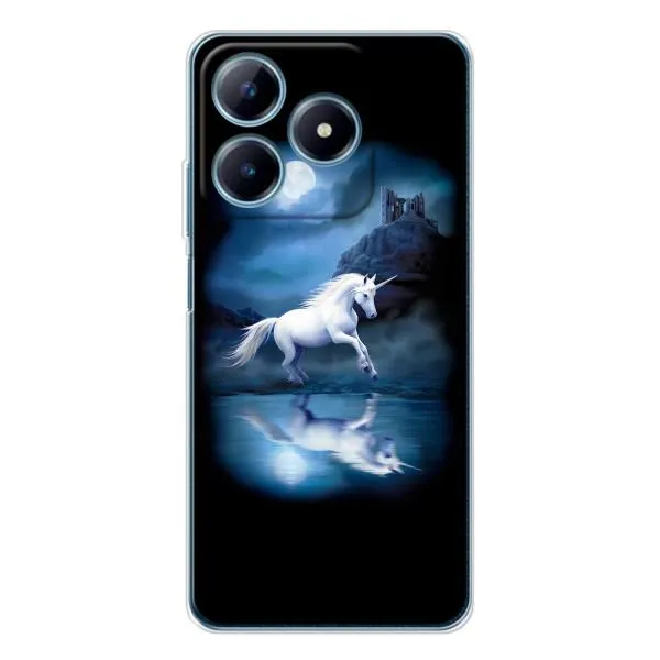 Чехол с принтом «Единорог» для Realme C61