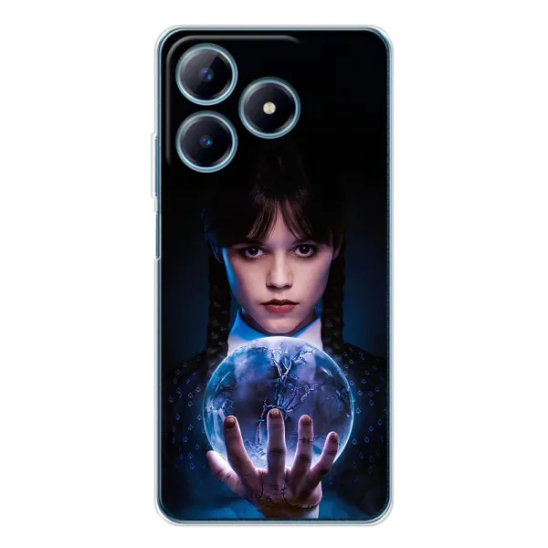 Чехол с принтом «Магическая сфера Уэнздей» для Realme C63 4G Чехол с принтом «Магическая сфера Уэнздей» для Realme C63 4G