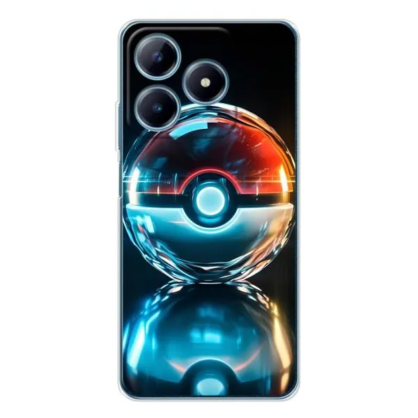 Чехол с принтом «Мяч Пикачу» для Realme C63 4G
