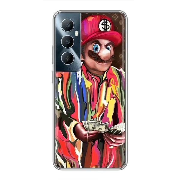 Чехол с принтом «Mario LV» для Realme C65
