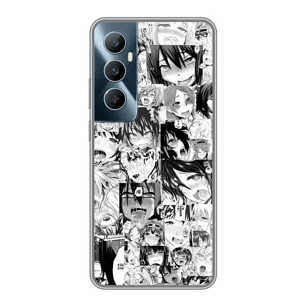 Чехол с принтом «Ahegao manga» для Realme C65 Чехол с принтом «Ahegao manga» для Realme C65