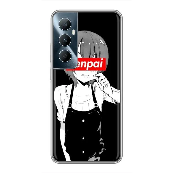 Чехол с принтом «Senpai» для Realme C65 Чехол с принтом «Senpai» для Realme C65