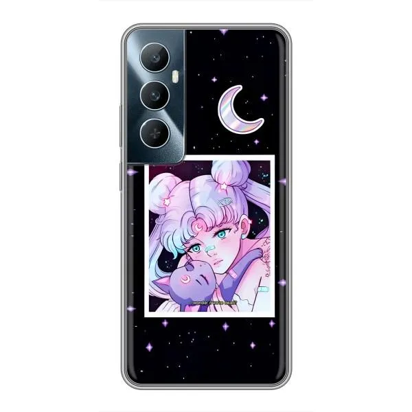 Чехол с принтом «Сейлор Мун» для Realme C65 Чехол с принтом «Сейлор Мун» для Realme C65