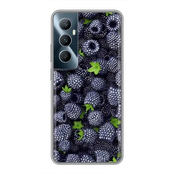 Чехол с принтом «Ежевика» для Realme C65