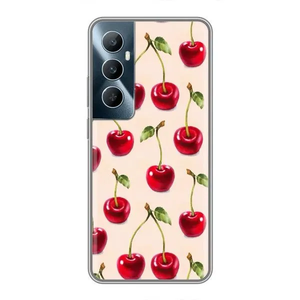 Чехол с принтом «Вишня» для Realme C65