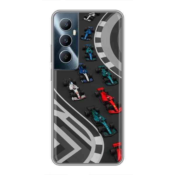 Чехол с принтом «Трасса Ф1» для Realme C65
