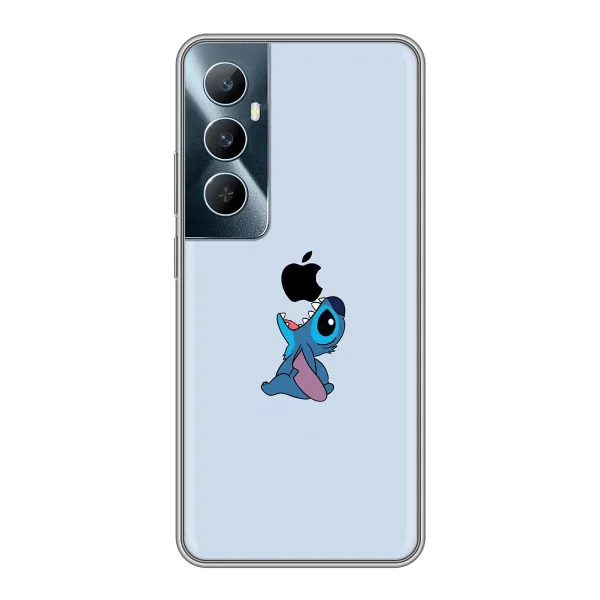 Чехол с принтом «Stitch apple» для Realme C65 Чехол с принтом «Stitch apple» для Realme C65