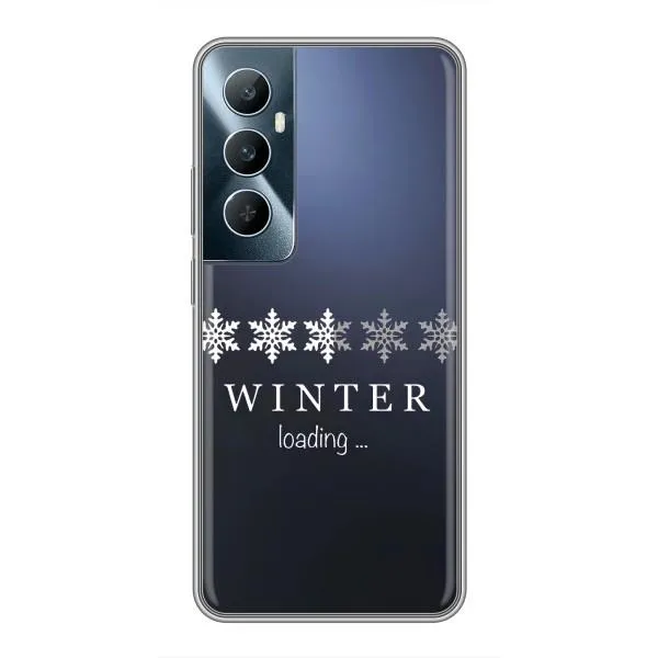 Чехол с принтом «Winter loading» для Realme C65 Чехол с принтом «Winter loading» для Realme C65