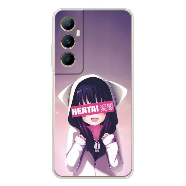 Чехол с принтом «Hentai chan» для Realme C66