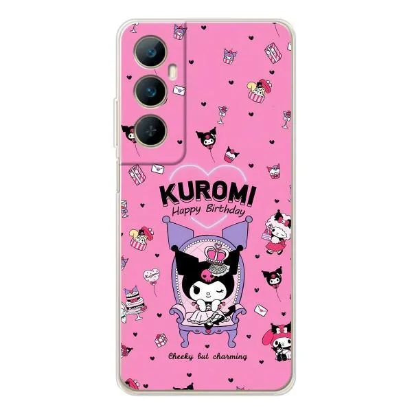 Чохол з принтом «KUROMI» для Realme C66 Чохол з принтом «KUROMI» для Realme C66