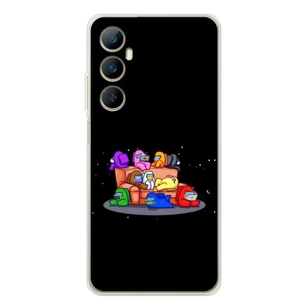 Чехол с принтом «Амонг-ас» для Realme C66 Чехол с принтом «Амонг-ас» для Realme C66