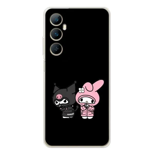 Чехол с принтом «Куроми и Мелоди» для Realme C66 Чехол с принтом «Куроми и Мелоди» для Realme C66