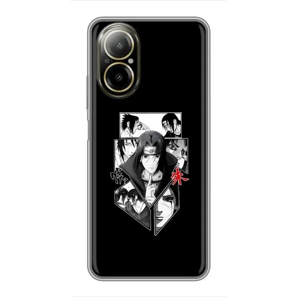 Чехол с принтом «коллаж Итачи» для Realme C67