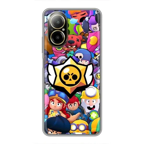 Чехол с принтом «Лого Brawl Stars» для Realme C67