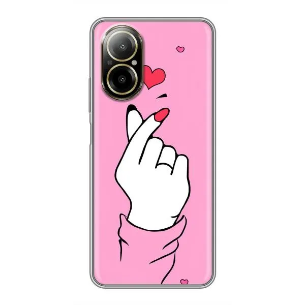 Чехол с принтом «Знак Love» для Realme C67 Чехол с принтом «Знак Love» для Realme C67
