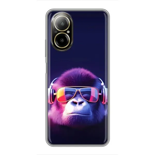 Чехол с принтом «Стильная обезьяна» для Realme C67