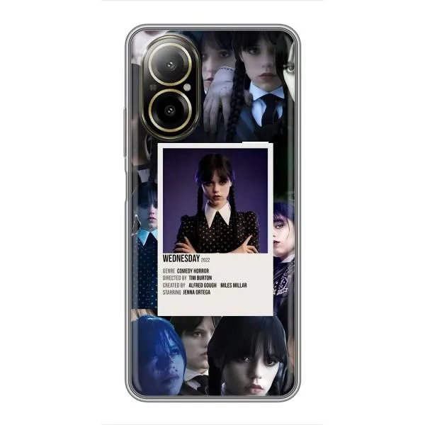 Чохол з принтом «колаж Венздей» для Realme C67