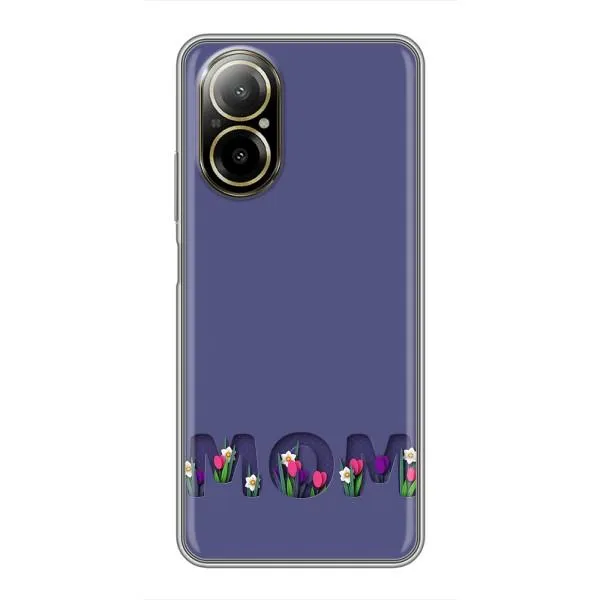 Чехол с принтом «Мама в цветах» для Realme C67