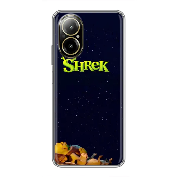 Чехол с принтом «Отдыхающий Шрек» для Realme C67