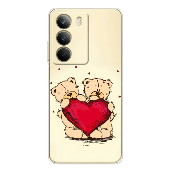 Чехол с принтом «Медвежонки» для Realme C71
