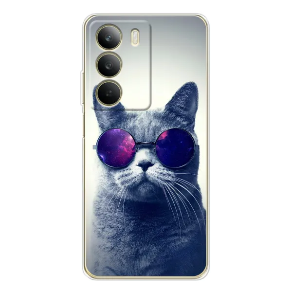 Чехол с принтом «Стильный кот» для Realme C71 Чехол с принтом «Стильный кот» для Realme C71