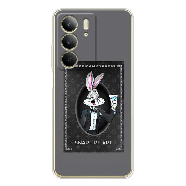 Чехол с принтом «Бакс Бани LV» для Realme C73 5G