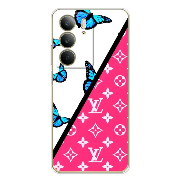 Чехол с принтом «Мода LV» для Realme C73 5G