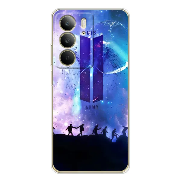Чехол с принтом «Army BTS» для Realme C73 5G Чехол с принтом «Army BTS» для Realme C73 5G