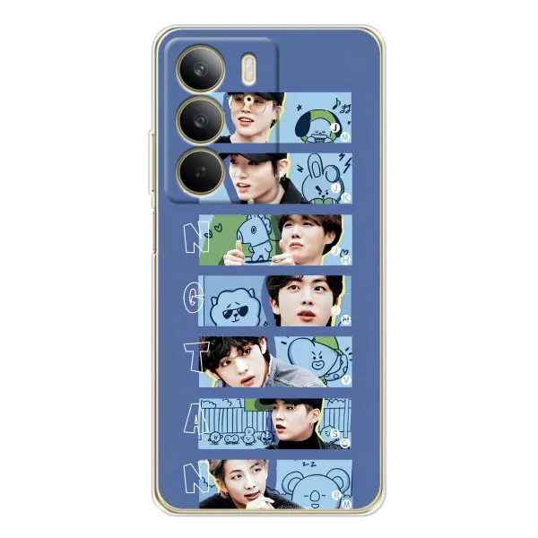 Чехол с принтом «Bangtan» для Realme C73 5G Чехол с принтом «Bangtan» для Realme C73 5G