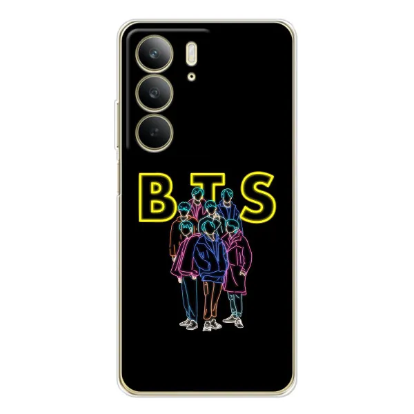 Чехол с принтом «BTS стайл» для Realme C73 5G Чехол с принтом «BTS стайл» для Realme C73 5G