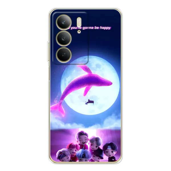 Чехол с принтом «КИТ BTS» для Realme C73 5G Чехол с принтом «КИТ BTS» для Realme C73 5G