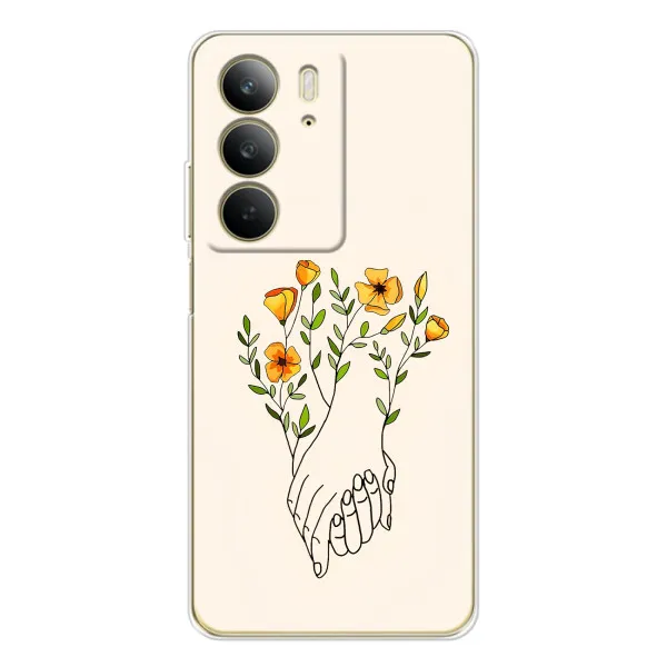 Чехол с принтом «Руки любви» для Realme C73 5G Чехол с принтом «Руки любви» для Realme C73 5G