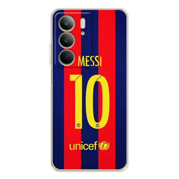 Чехол с принтом «Messi Barca 10» для Realme C73 5G Чехол с принтом «Messi Barca 10» для Realme C73 5G