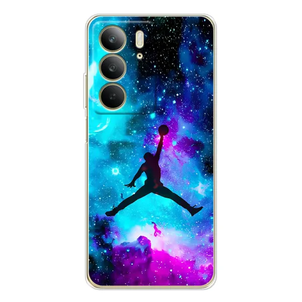 Чохол з принтом «Яскравий Джордан» для Realme C73 5G Чохол з принтом «Яскравий Джордан» для Realme C73 5G