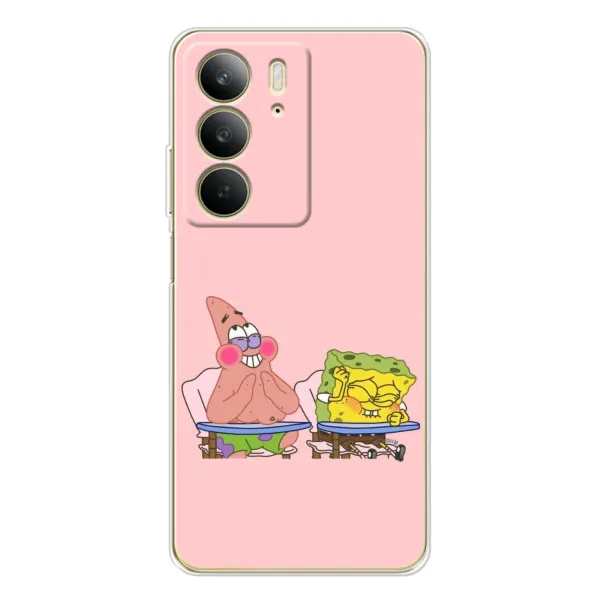 Чехол с принтом «За партой» для Realme C73 5G