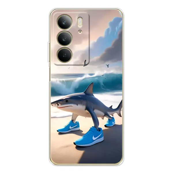 Чехол с принтом «Тралалело тралала» для Realme C73 5G