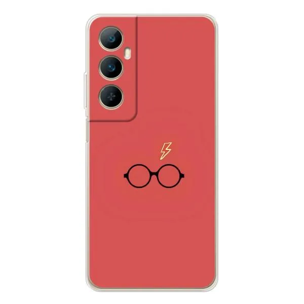 Чехол с принтом «шрам и очки» для Realme C75
